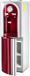 Кулер для воды Aqua Work 5-VB красный со шкафчиком электронный, YLR1-5-VB