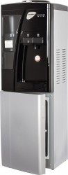 Кулер для воды Aqua Work 3-W серебристый со шкафчиком электронный, TY-LDR3W